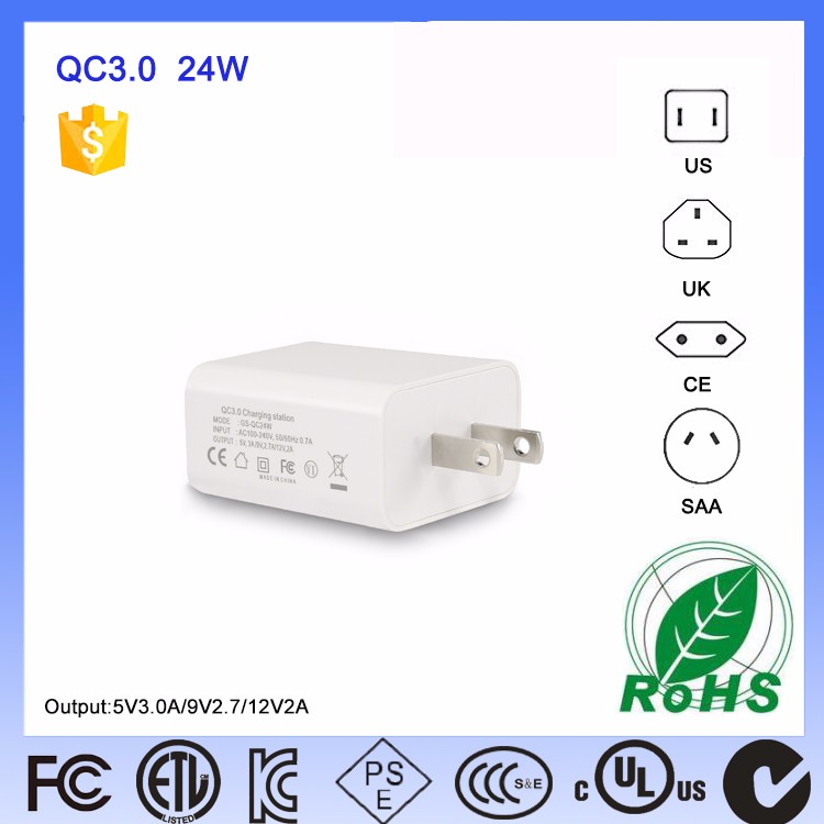 QC3.0 24W USB